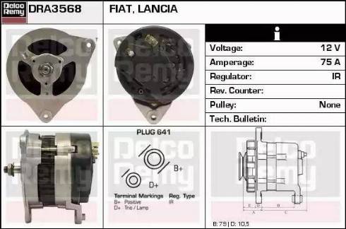 Remy DRA3568 - Alternator www.molydon.hr