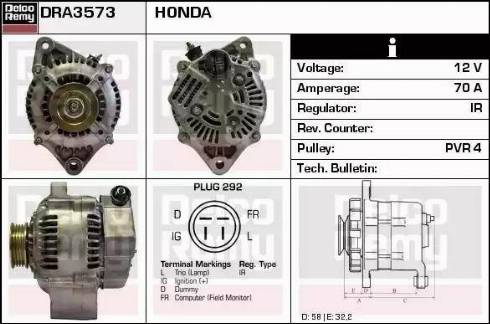 Remy DRA3573 - Alternator www.molydon.hr