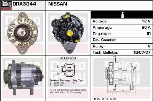 Remy DRA3044 - Alternator www.molydon.hr