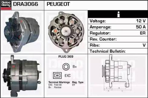 Remy DRA3066 - Alternator www.molydon.hr