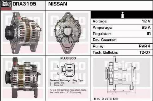 Remy DRA3195 - Alternator www.molydon.hr