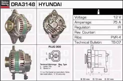 Remy DRA3148 - Alternator www.molydon.hr