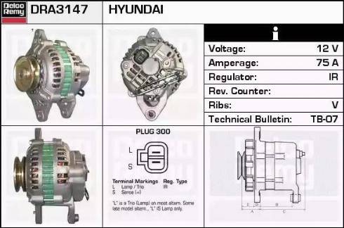 Remy DRA3147 - Alternator www.molydon.hr