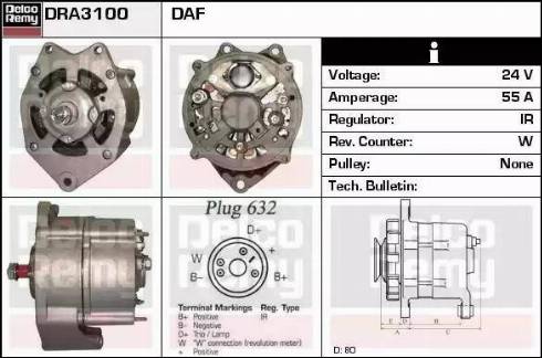 Remy DRA3100 - Alternator www.molydon.hr