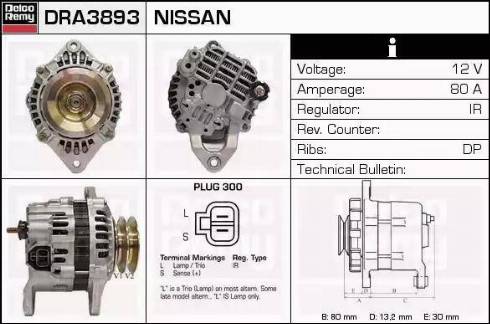 Remy DRA3893 - Alternator www.molydon.hr