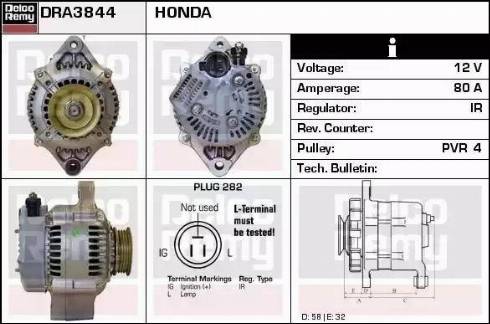 Remy DRA3844 - Alternator www.molydon.hr