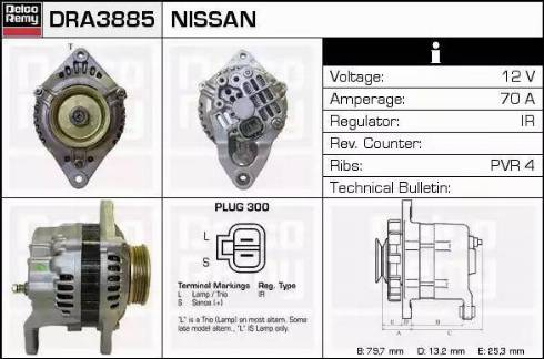 Remy DRA3885 - Alternator www.molydon.hr