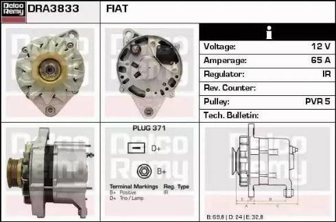 Remy DRA3833 - Alternator www.molydon.hr