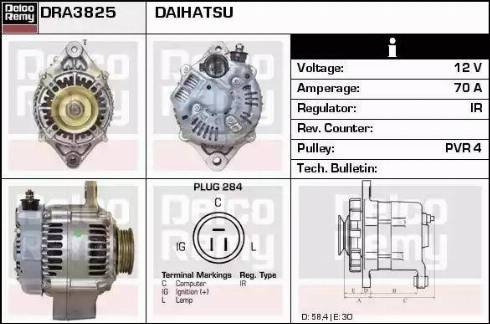 Remy DRA3825 - Alternator www.molydon.hr