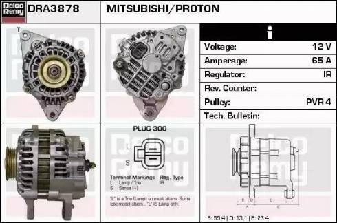 Remy DRA3878 - Alternator www.molydon.hr