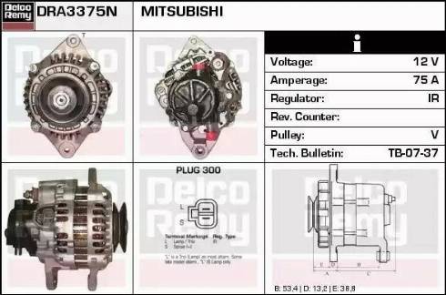 Remy DRA3375N - Alternator www.molydon.hr