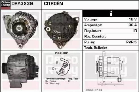 Remy DRA3239 - Alternator www.molydon.hr