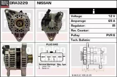 Remy DRA3229 - Alternator www.molydon.hr