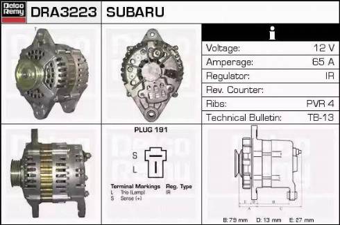 Remy DRA3223 - Alternator www.molydon.hr