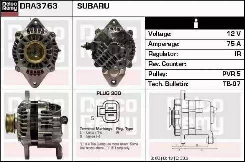 Remy DRA3763 - Alternator www.molydon.hr