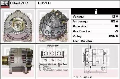 Remy DRA3787 - Alternator www.molydon.hr