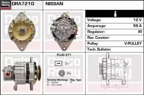 Remy DRA7210 - Alternator www.molydon.hr