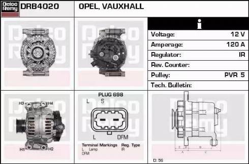 Remy DRB4020 - Alternator www.molydon.hr