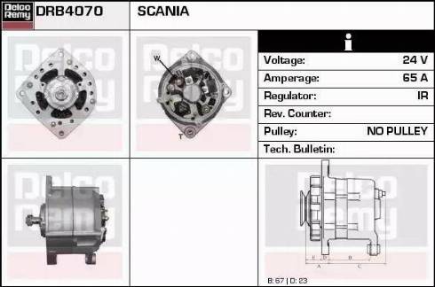 Remy DRB4070 - Alternator www.molydon.hr