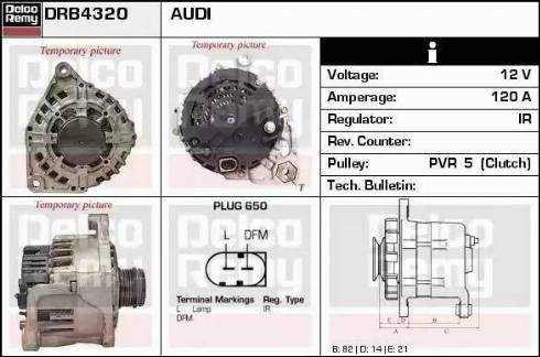 Remy DRB4320 - Alternator www.molydon.hr