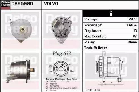 Remy DRB5990 - Alternator www.molydon.hr