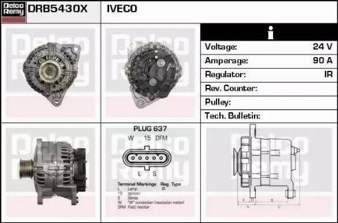 Remy DRB5430X - Alternator www.molydon.hr