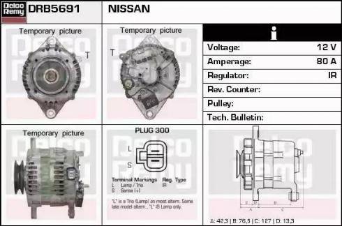 Remy DRB5691 - Alternator www.molydon.hr