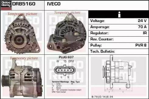 Remy DRB5160 - Alternator www.molydon.hr