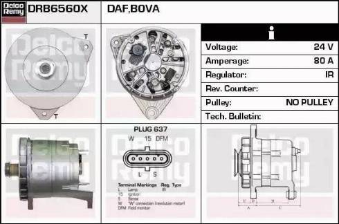 Remy DRB6560X - Alternator www.molydon.hr