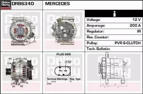 Remy DRB6340 - Alternator www.molydon.hr