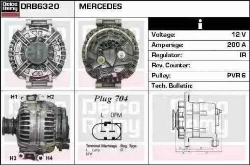 Remy DRB6320 - Alternator www.molydon.hr