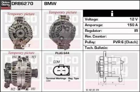 Remy DRB6270 - Alternator www.molydon.hr