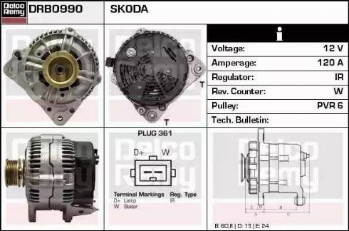 Remy DRB0990 - Alternator www.molydon.hr