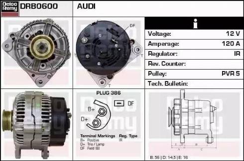 Remy DRB0600 - Alternator www.molydon.hr