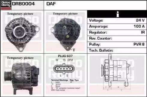 Remy DRB0004 - Alternator www.molydon.hr