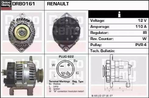 Remy DRB0161 - Alternator www.molydon.hr