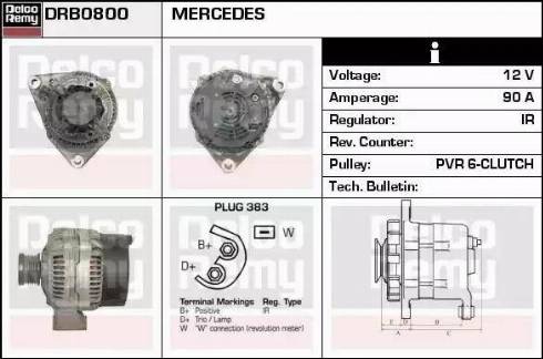 Remy DRB0800 - Alternator www.molydon.hr