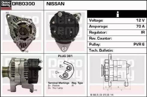 Remy DRB0300 - Alternator www.molydon.hr