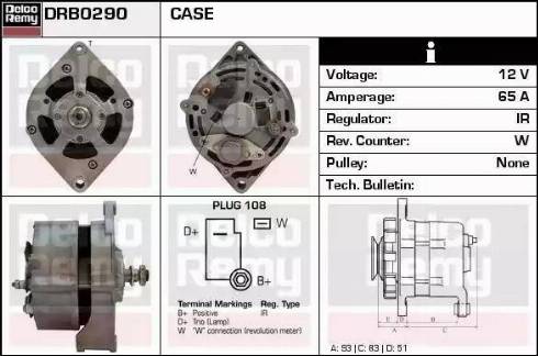 Remy DRB0290 - Alternator www.molydon.hr