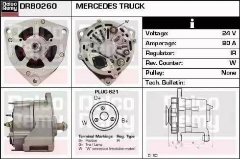 Remy DRB0260 - Alternator www.molydon.hr