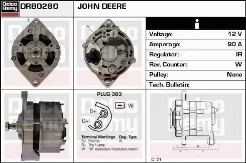 Remy DRB0280 - Alternator www.molydon.hr