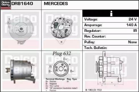 Remy DRB1640 - Alternator www.molydon.hr