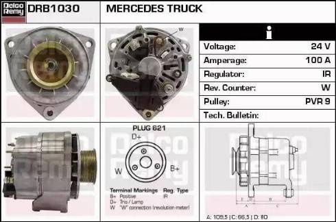 Remy DRB1030 - Alternator www.molydon.hr