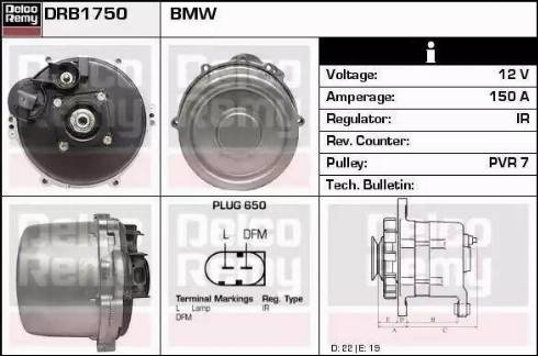 Remy DRB1750 - Alternator www.molydon.hr