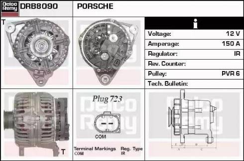 Remy DRB8090 - Alternator www.molydon.hr