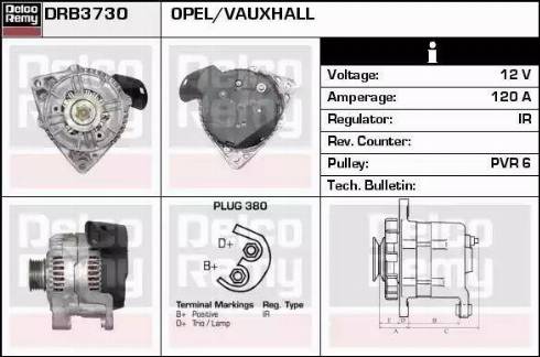 Remy DRB3730 - Alternator www.molydon.hr