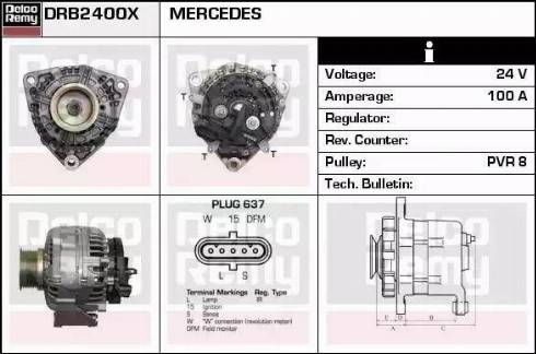 Remy DRB2400X - Alternator www.molydon.hr