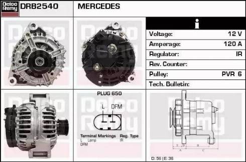 Remy DRB2540 - Alternator www.molydon.hr