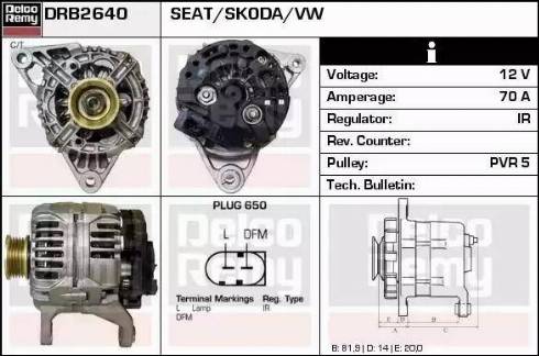 Remy DRB2640 - Alternator www.molydon.hr