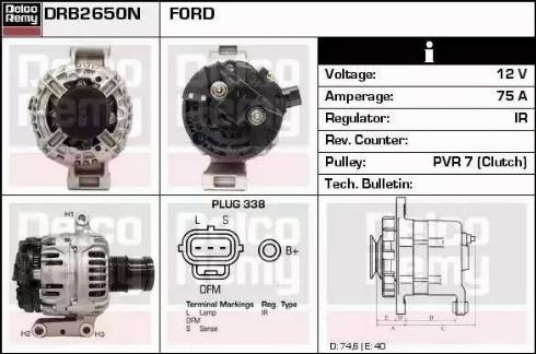 Remy DRB2650N - Alternator www.molydon.hr